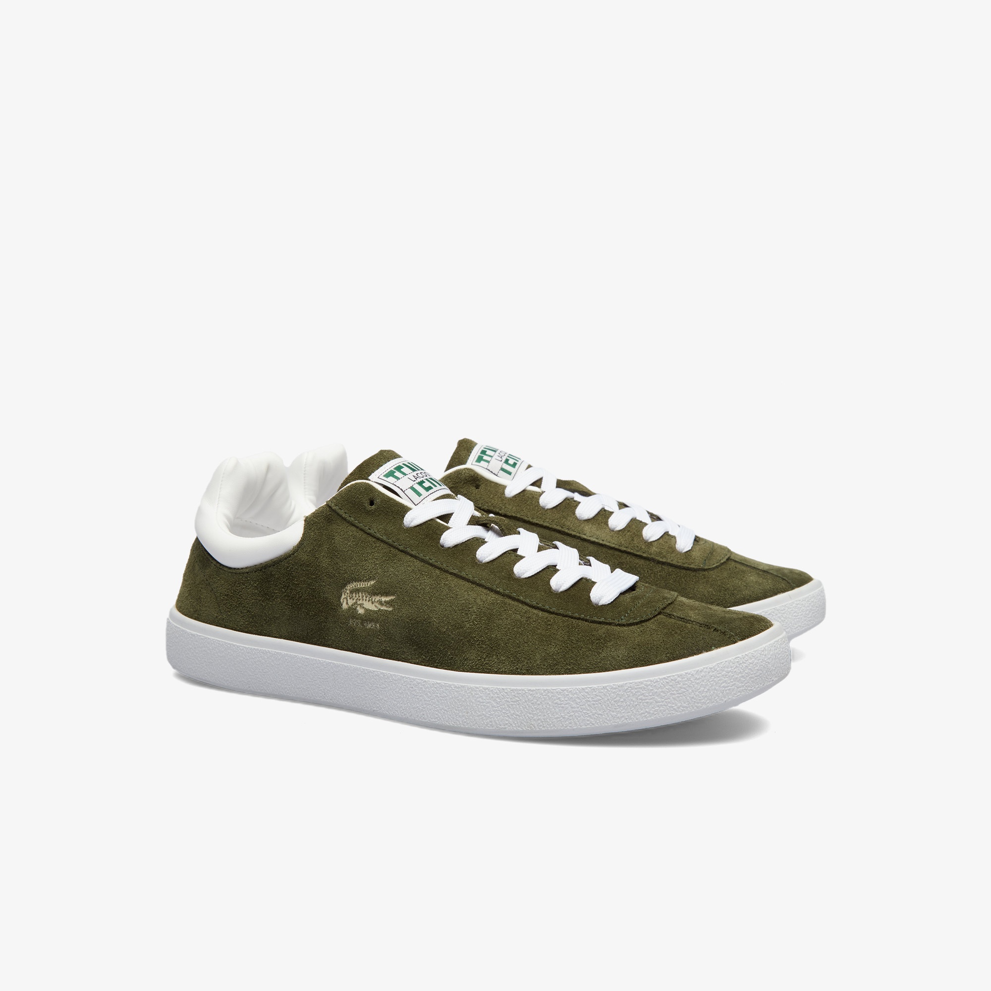 Lacoste Baseshot Erkek Yeşil Sneaker