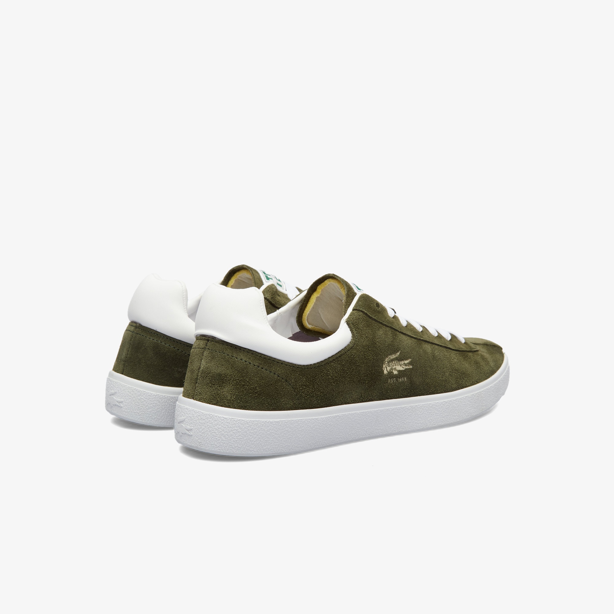 Lacoste Baseshot Erkek Yeşil Sneaker