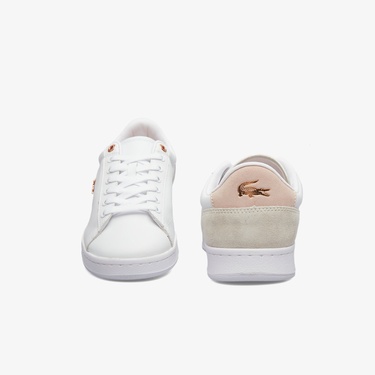  Lacoste Carnaby Set Kadın Beyaz Sneaker