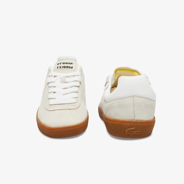  Lacoste Baseshot Kadın Bej Sneaker