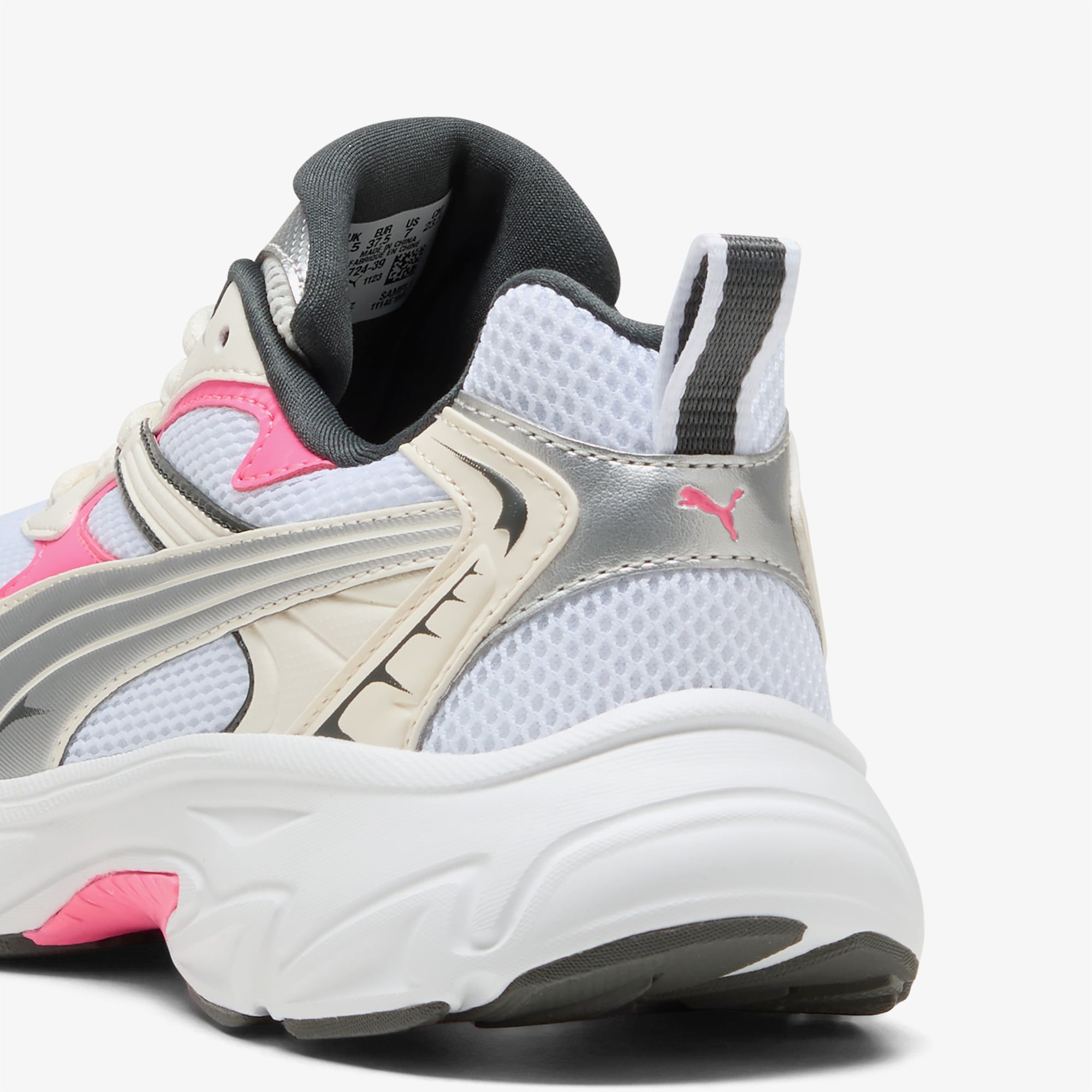 Puma Morphic Unisex Beyaz Pembe Spor Ayakkabı