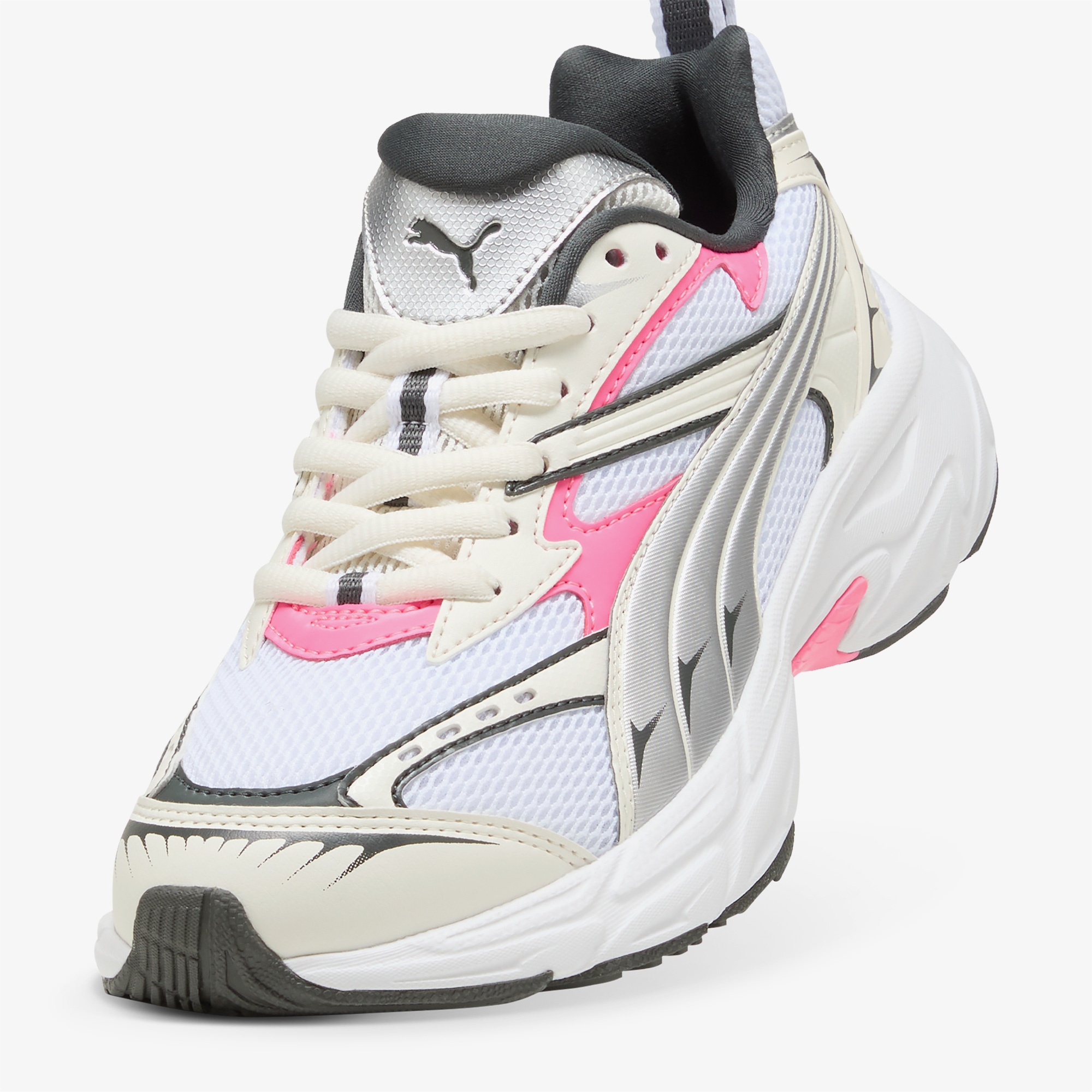 Puma Morphic Unisex Beyaz Pembe Spor Ayakkabı