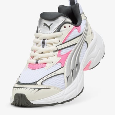  Puma Morphic Unisex Beyaz Pembe Spor Ayakkabı