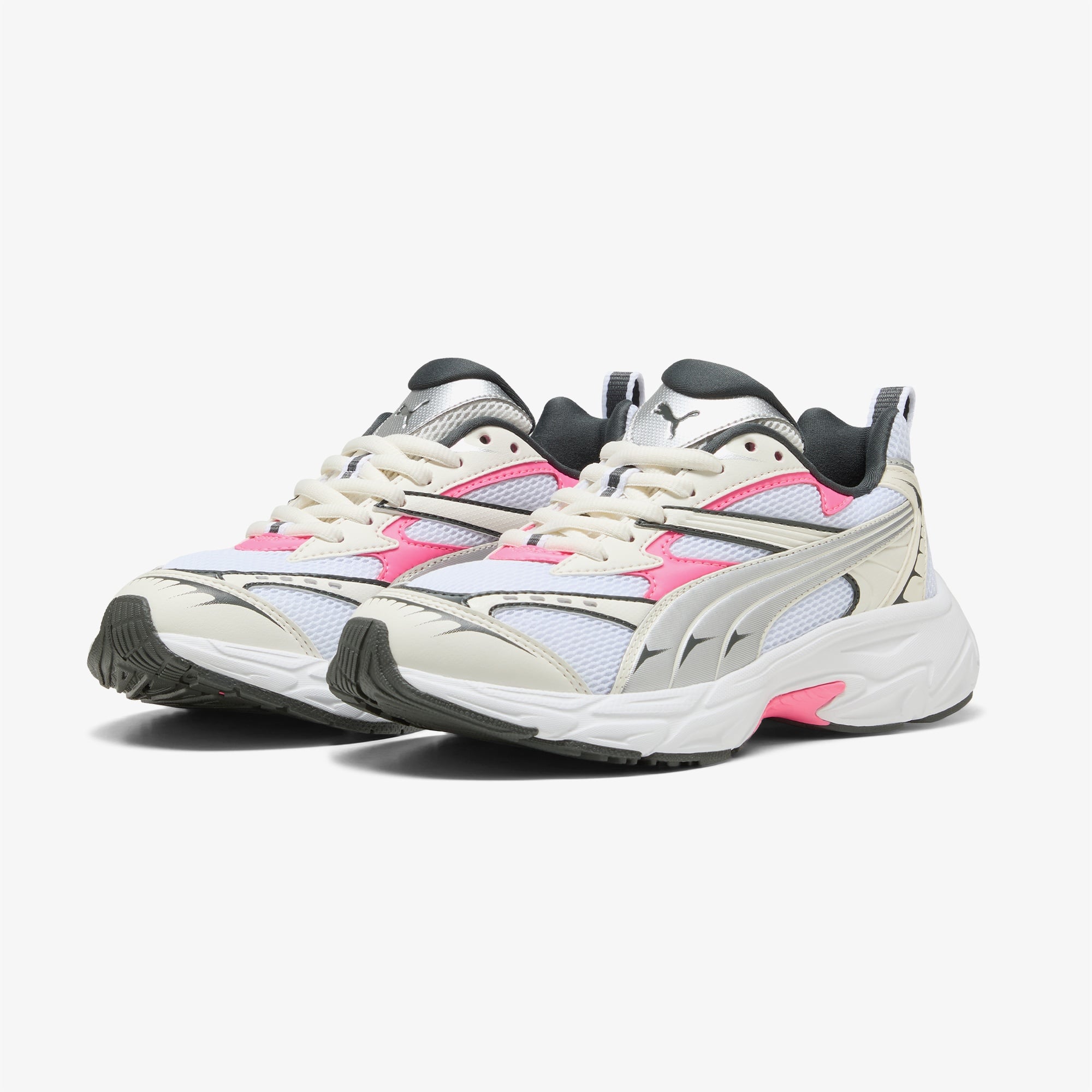 Puma Morphic Unisex Beyaz Pembe Spor Ayakkabı