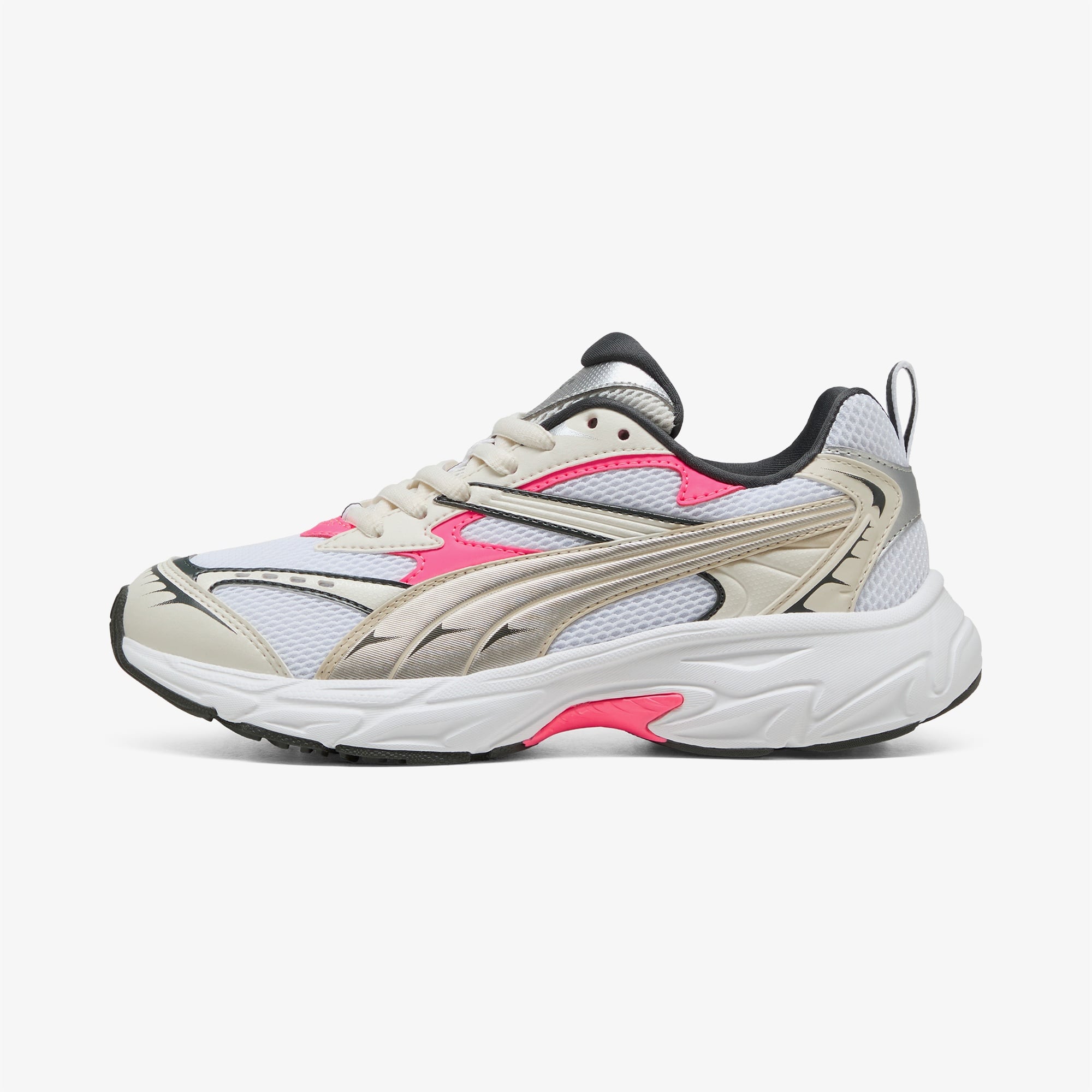 Puma Morphic Unisex Beyaz Pembe Spor Ayakkabı