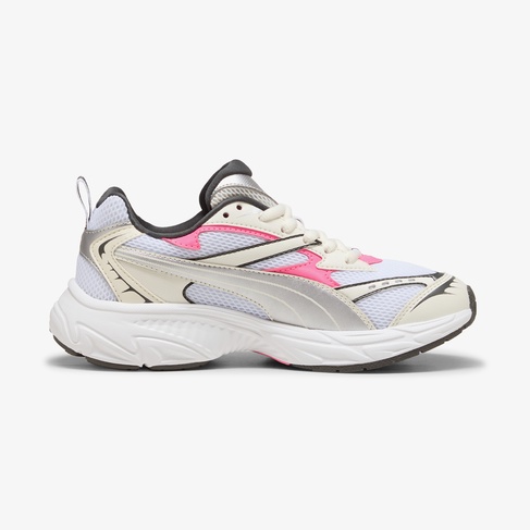  Puma Morphic Unisex Beyaz Pembe Spor Ayakkabı