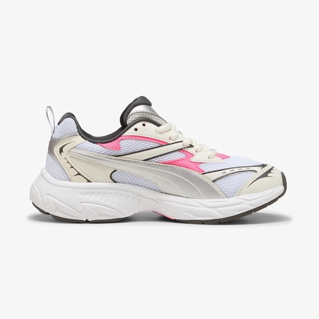  Puma Morphic Unisex Beyaz Pembe Spor Ayakkabı