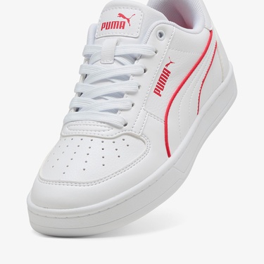  Puma Caven 2 0 Piping Jr Çocuk Beyaz Spor Ayakkabı