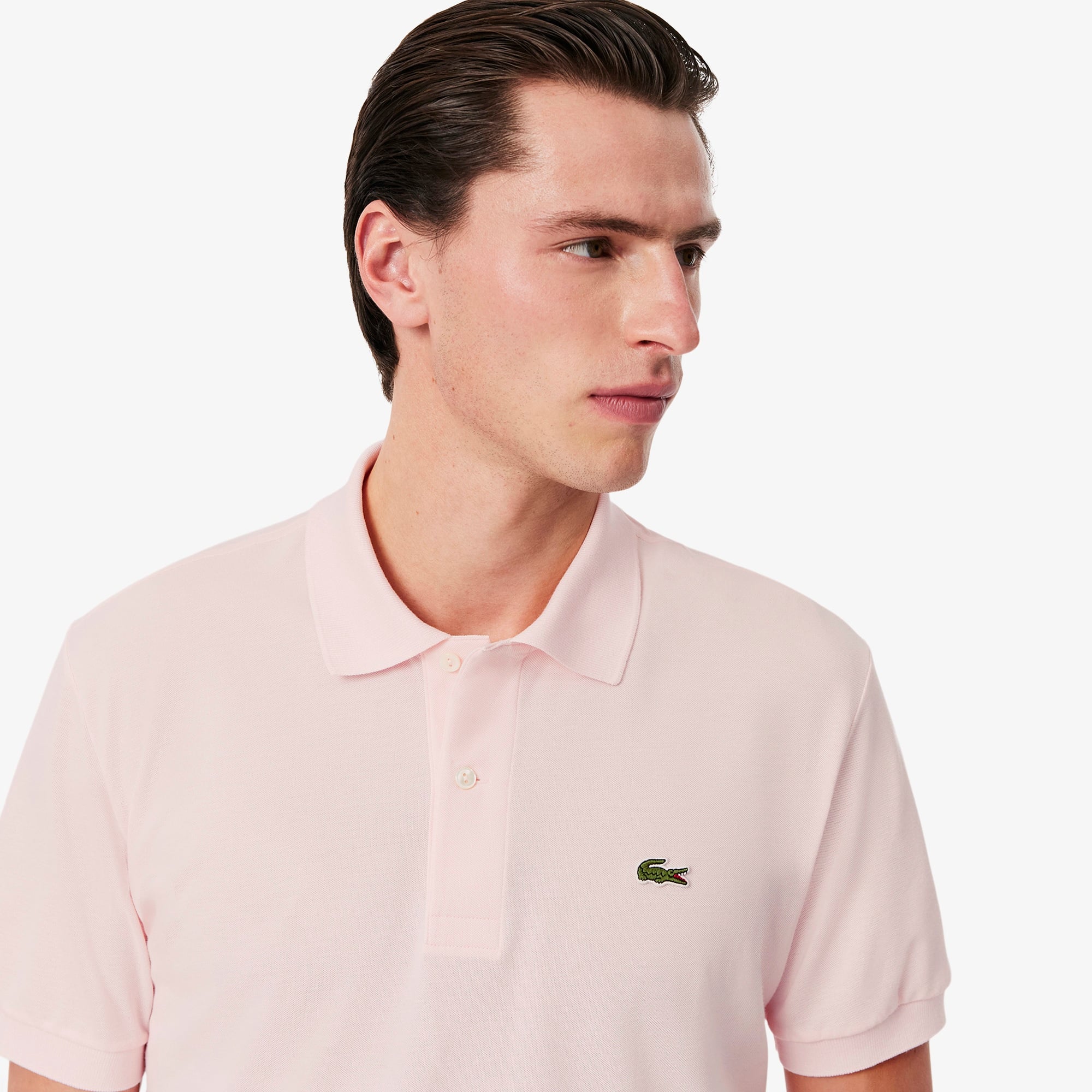 Lacoste Classic Fit Erkek Pembe Polo