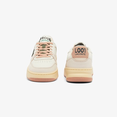  Lacoste L001 Court Kadın Krem Sneaker