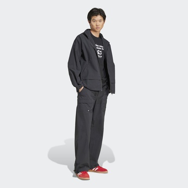  adidas Premium Essentials Utility Erkek Siyah Eşofman Üstü