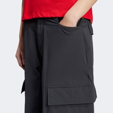  adidas Premium Essentials Kadın Siyah Kargo Pantolon