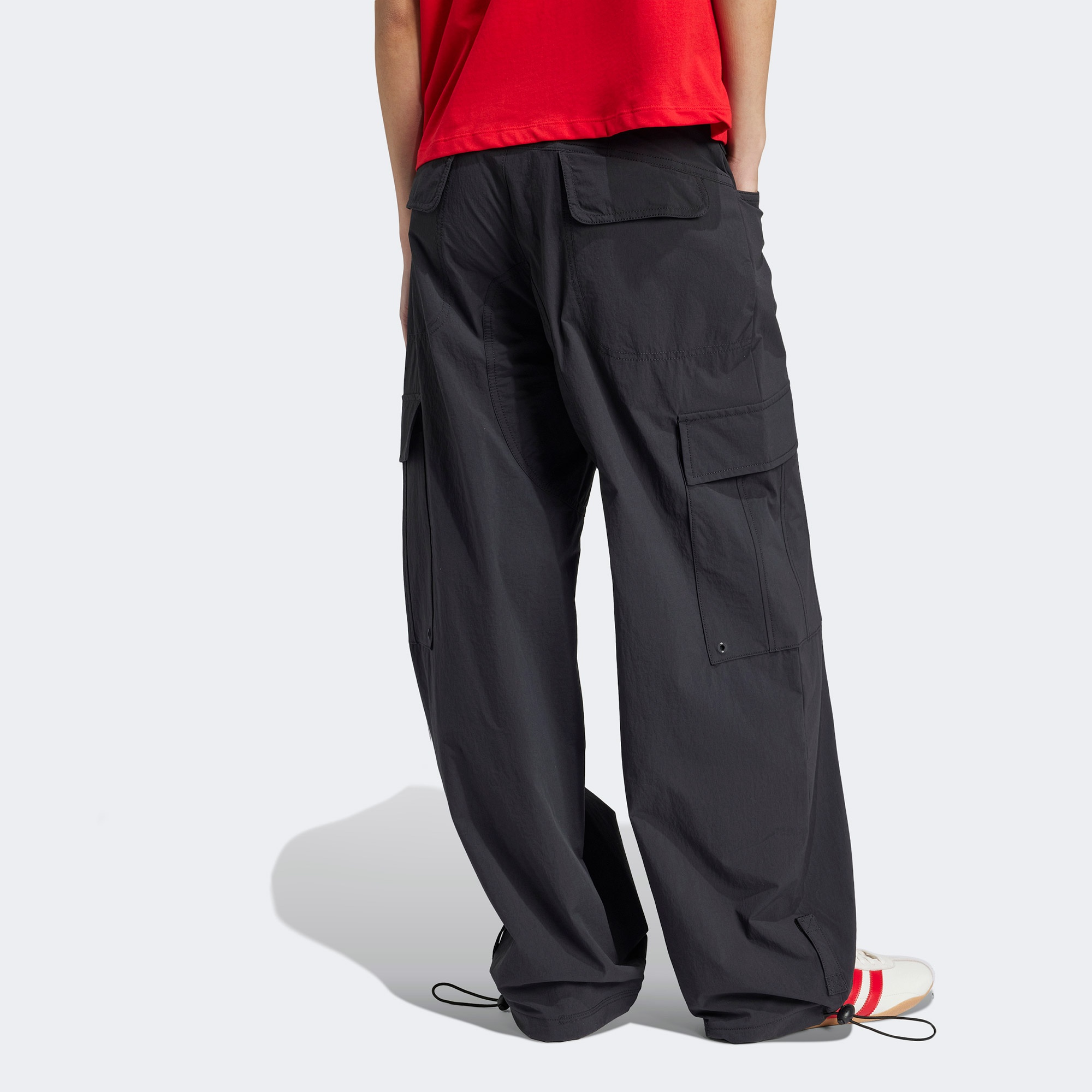 adidas Premium Essentials Kadın Siyah Kargo Pantolon