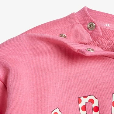  adidas Disney Minnie Mouse Bebek Gri/Pembe Eşofman Takımı