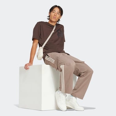  adidas Adicolor Classics 3Stripes Kahverengi Erkek Cargo Pantolon