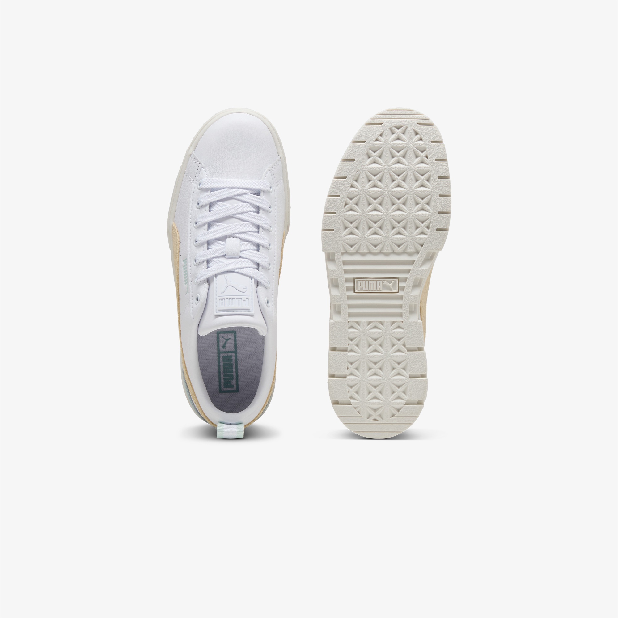 Puma Mayze Lth Wn S Kadın Beyaz Spor Ayakkabı