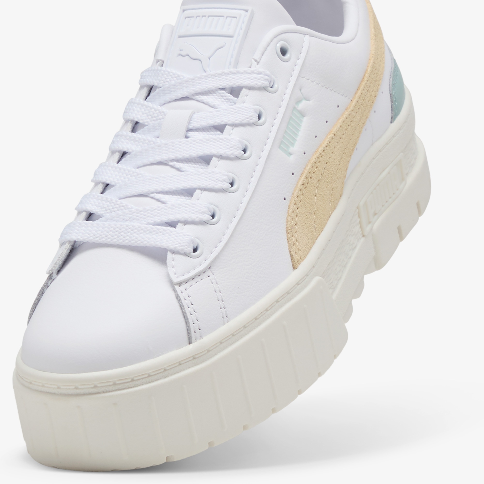 Puma Mayze Lth Wn S Kadın Beyaz Spor Ayakkabı