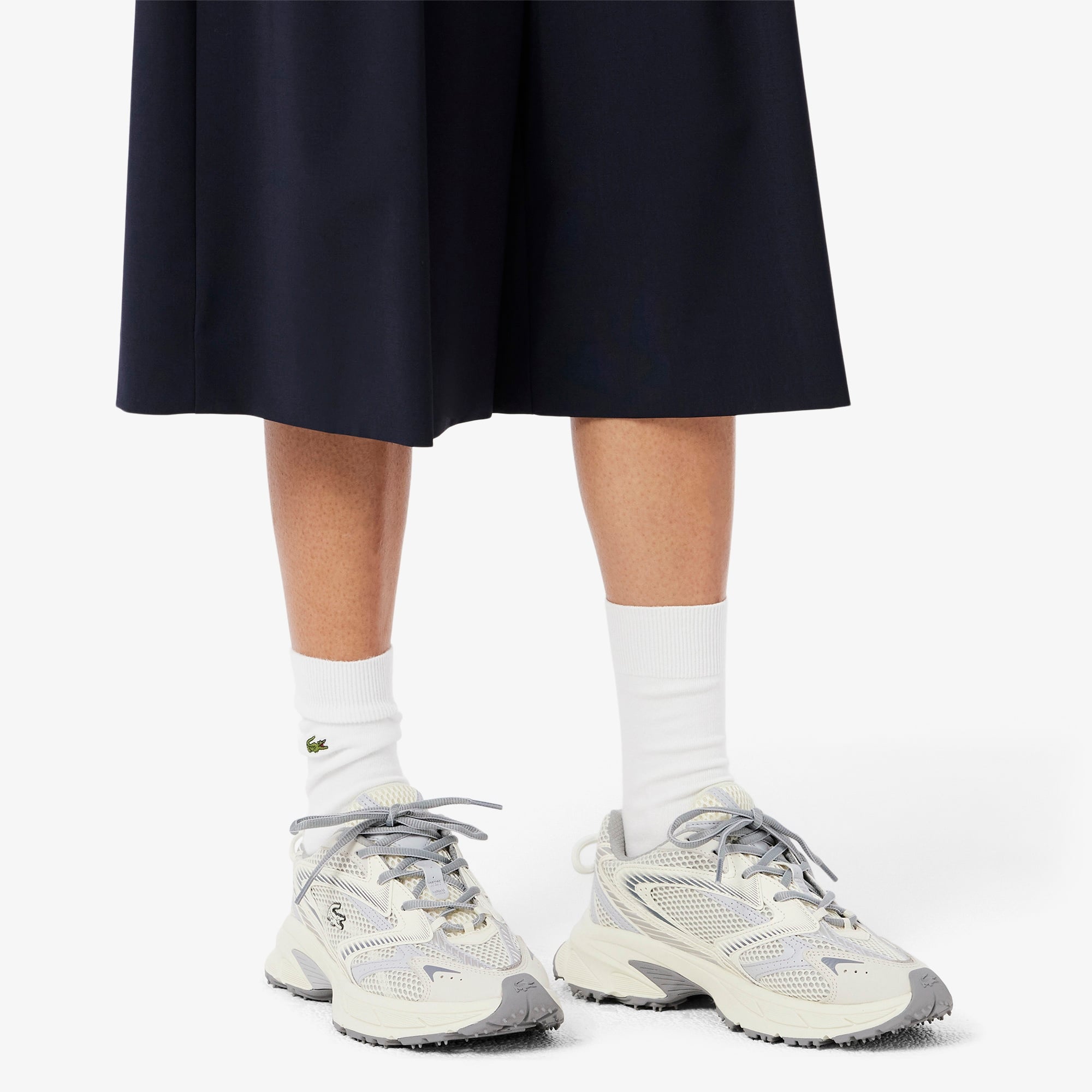 Lacoste L003 Neo Shot Kadın Krem Sneaker