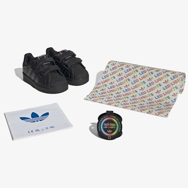  adidas Superstar Led Lights Cf Bebek Siyah Spor Ayakkabı