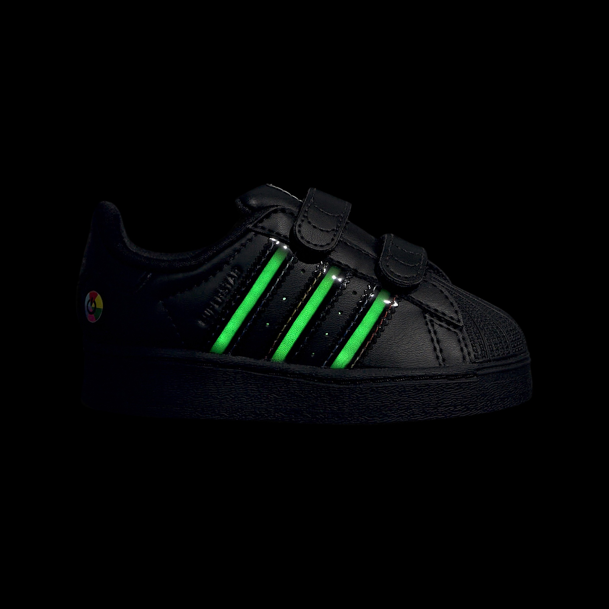 adidas Superstar Led Lights Cf Bebek Siyah Spor Ayakkabı