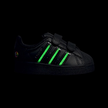  adidas Superstar Led Lights Cf Bebek Siyah Spor Ayakkabı