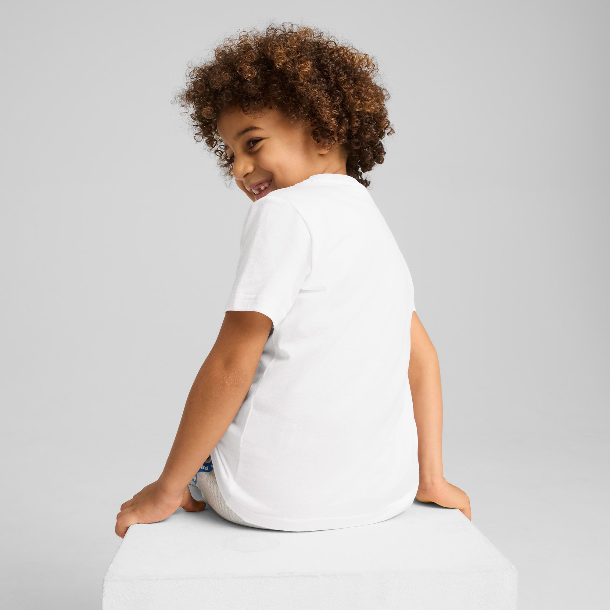 Puma X Hot Wheels Çocuk Beyaz T-Shirt