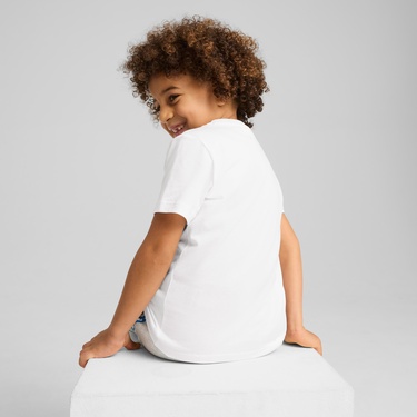  Puma X Hot Wheels Çocuk Beyaz T-Shirt
