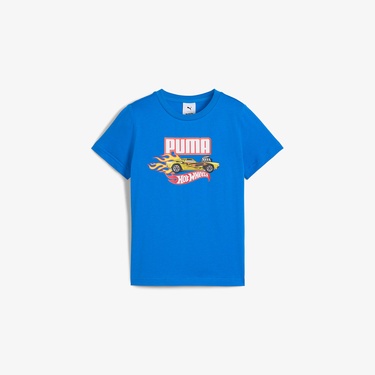  Puma X Hot Wheels Çocuk Lacivert T-Shirt