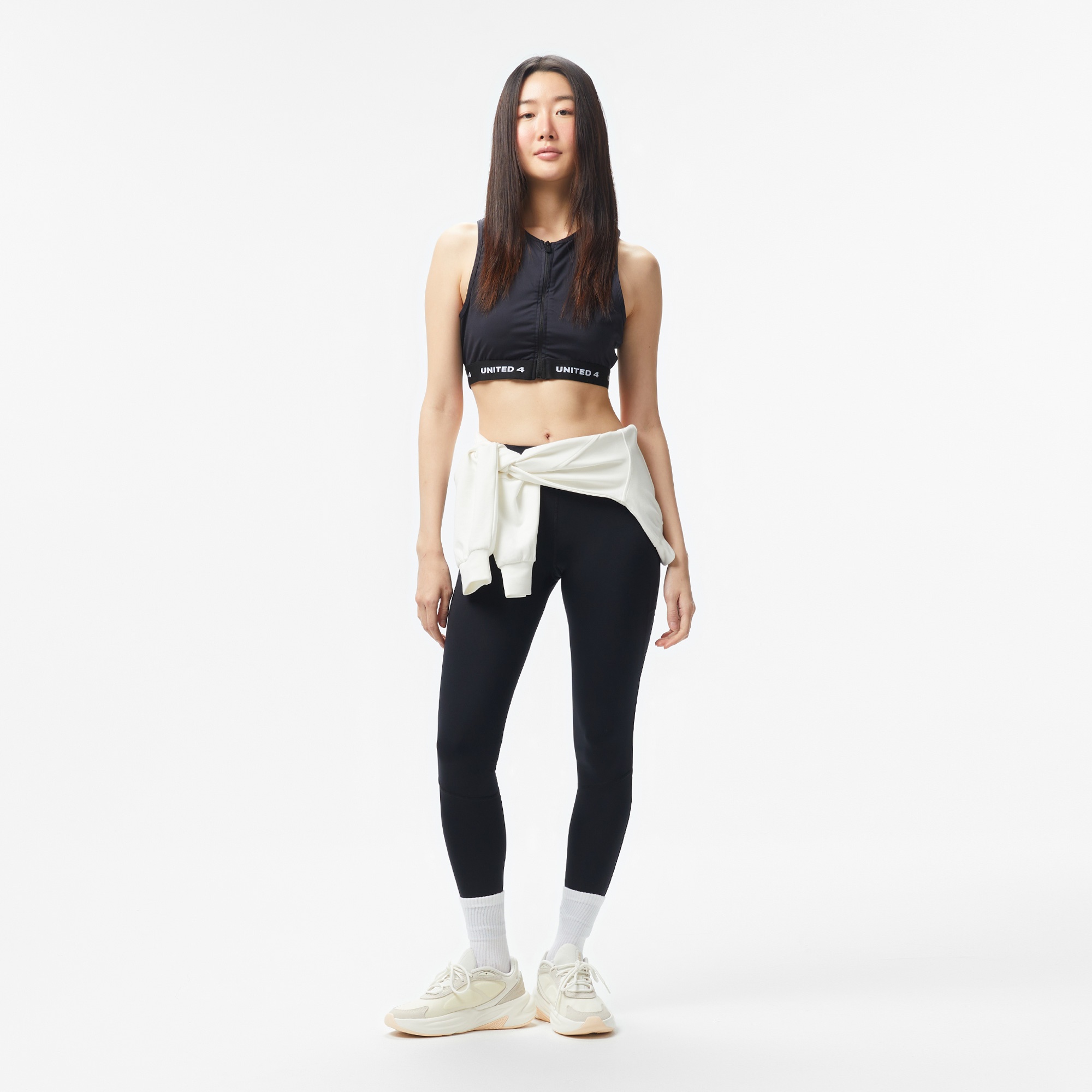 UNITED4 Japan Kadın Siyah Antrenman Bra