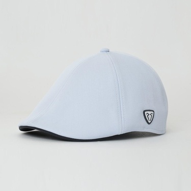  RustandRich Kadın Erkek Bebe Mavi Casket Şapka-Timeless Collection-Basic