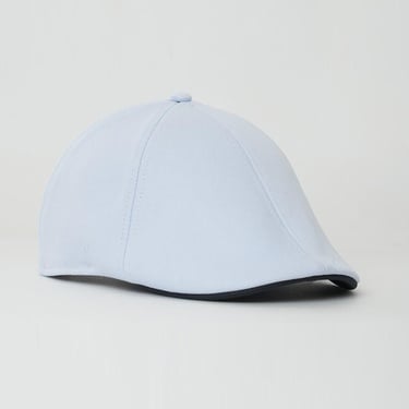  RustandRich Kadın Erkek Bebe Mavi Casket Şapka-Timeless Collection-Basic