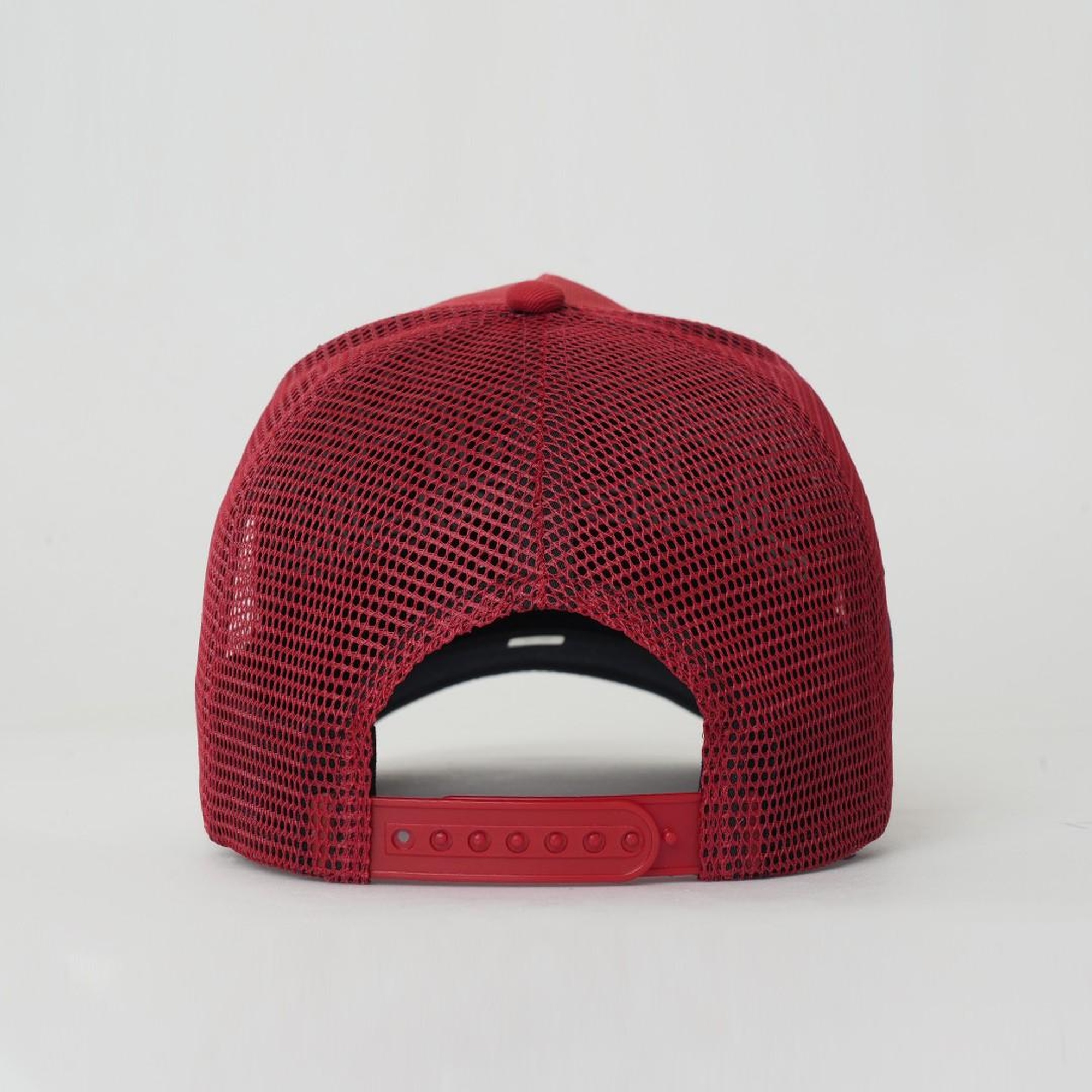 RustandRich Kadın Erkek Kırmızı Trucker Şapka-Urban Collection-All Right Reserved