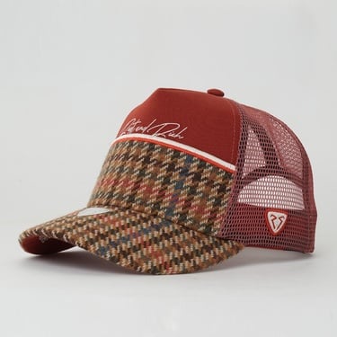  RustandRich Kadın Erkek Kiremit Trucker Şapka-Premium Collection-Royalty