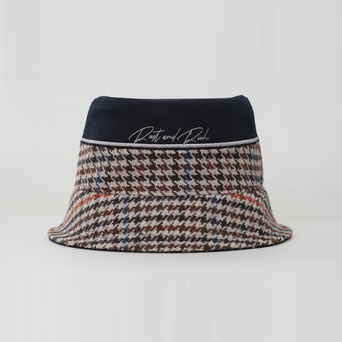  RustandRich Kadın Erkek Lacivert Bucket Şapka-Premium Collection-Royalty