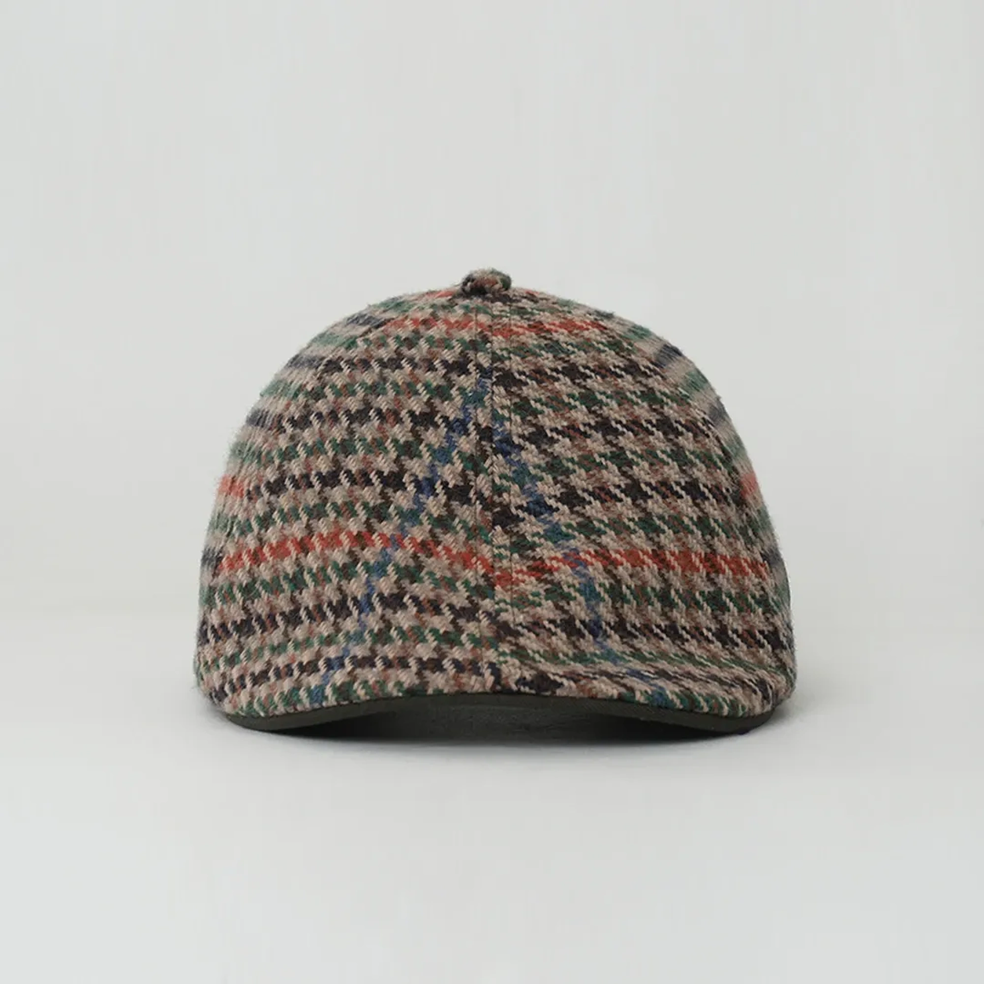 RustandRich Kadın Erkek Haki Casket Şapka-Premium Collection-Royalty