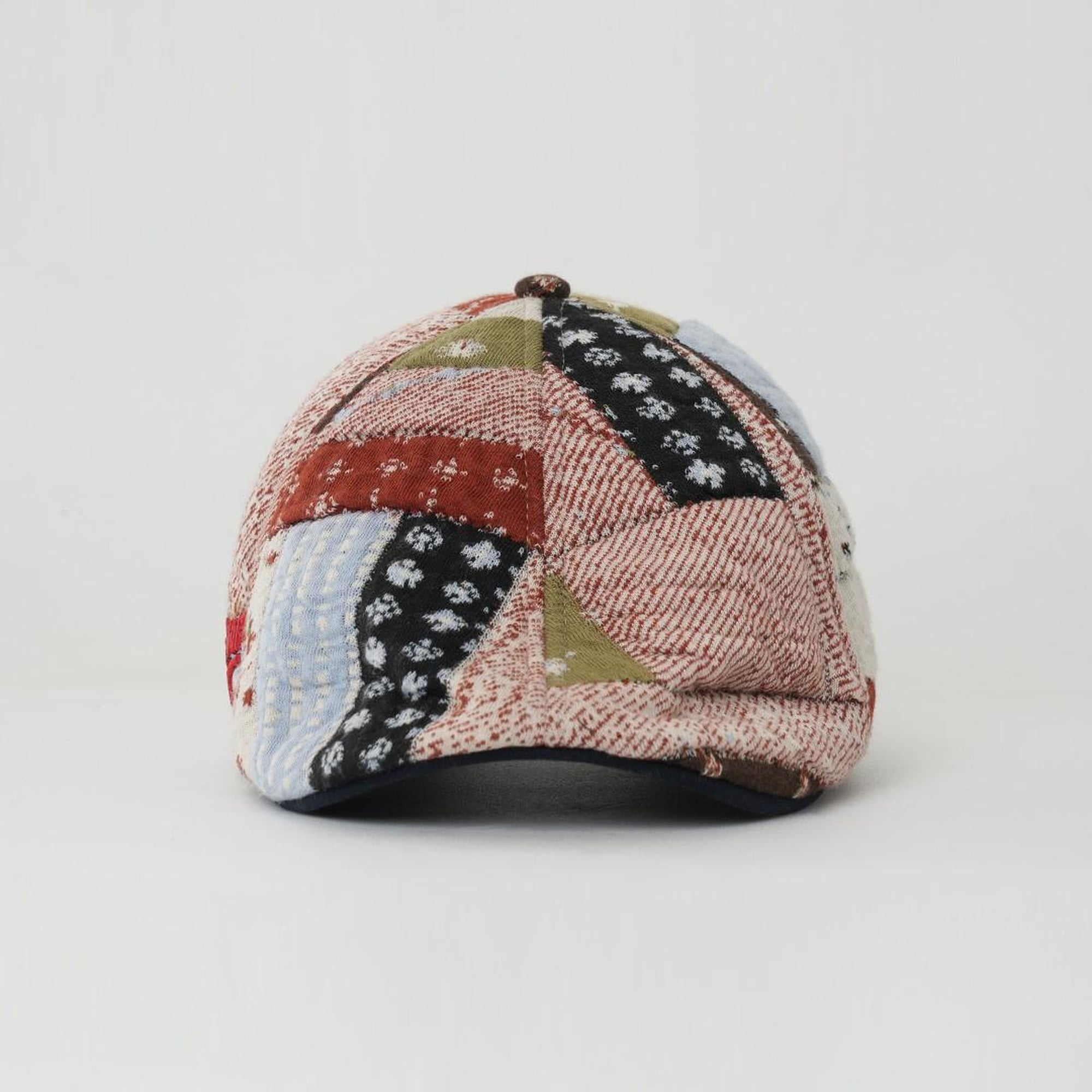 RustandRich Kadın Erkek Renkli Casket Şapka-Gypsy Collection-Rustwork