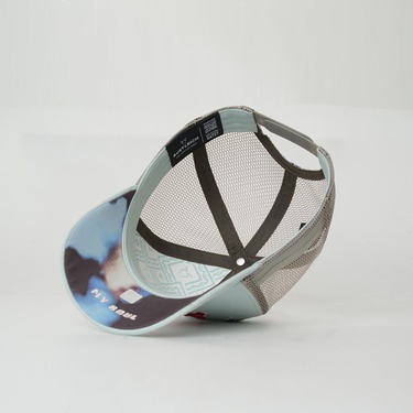  RustandRich Kadın Erkek Mint Yeşili Trucker Şapka-City's Collection-Seoul