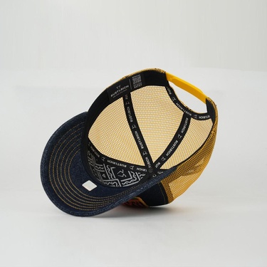  RustandRich Kadın Erkek Denim Trucker Şapka-Urban Collection-Hands Off