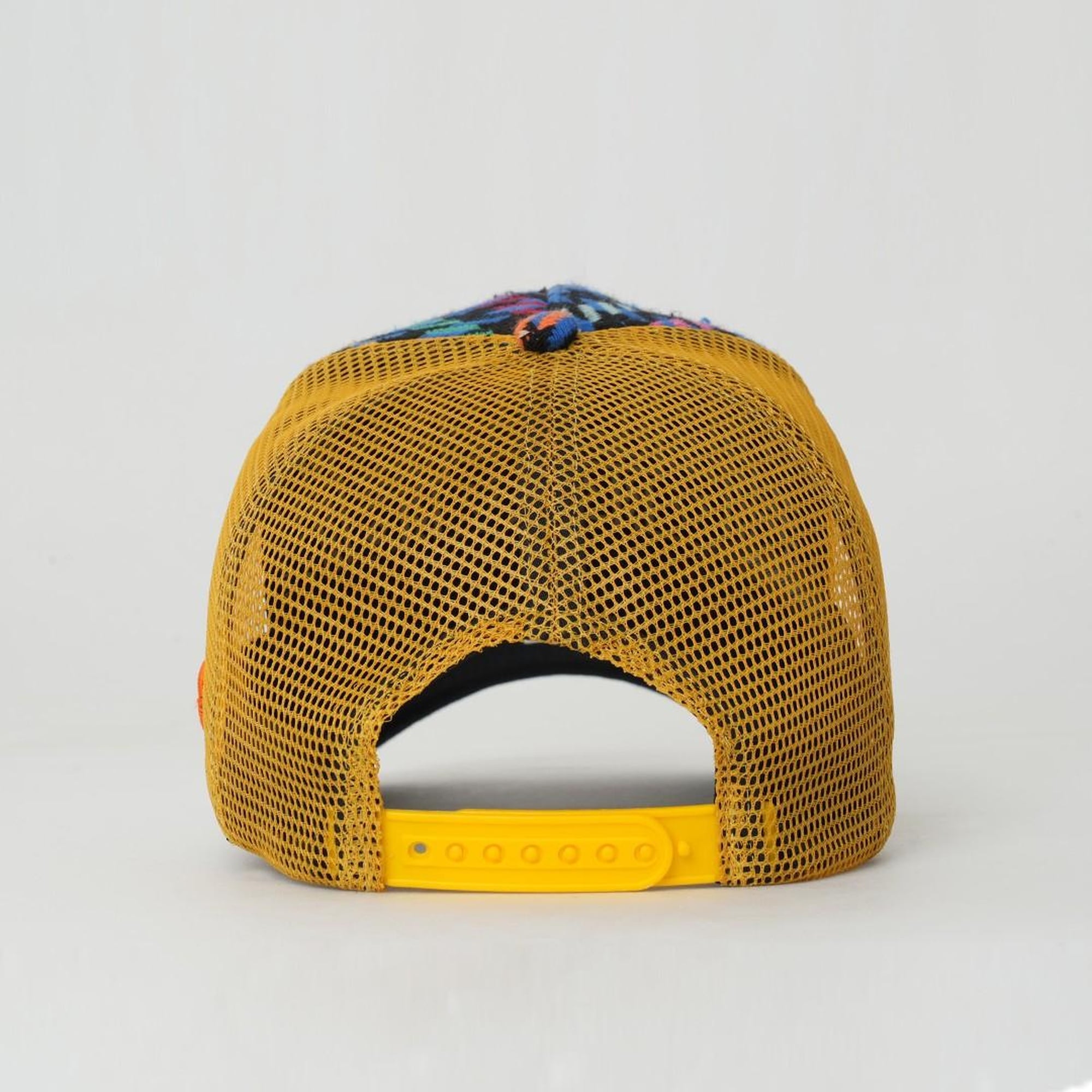 RustandRich Kadın Erkek Sarı Trucker Şapka-City's Collection-Havana