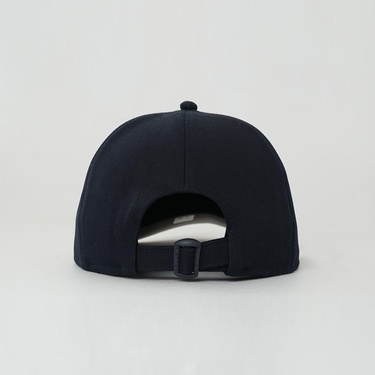  RustandRich Kadın Erkek Lacivert Casket Şapka-Timeless Collection-Basic