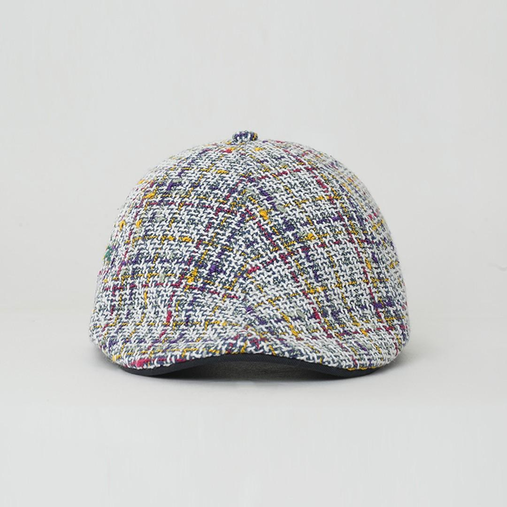 RustandRich Kadın Erkek Beyaz Casket Şapka-City's Collection-Havana