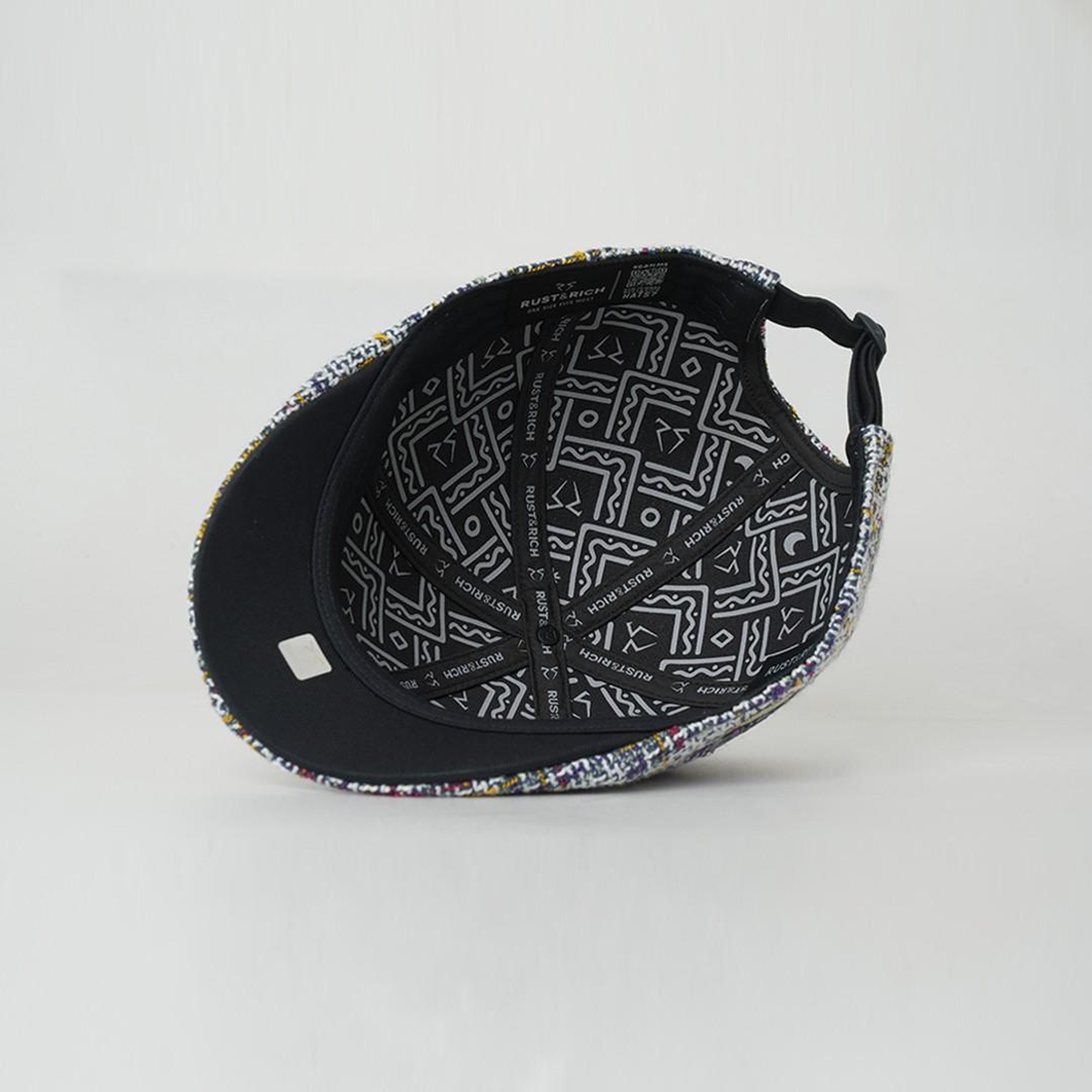 RustandRich Kadın Erkek Beyaz Casket Şapka-City's Collection-Havana