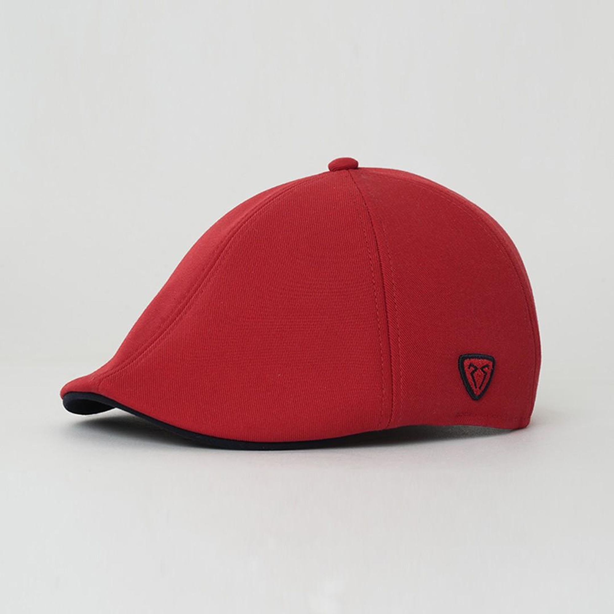 RustandRich Kadın Erkek Kırmızı Casket Şapka-Timeless Collection-Basic