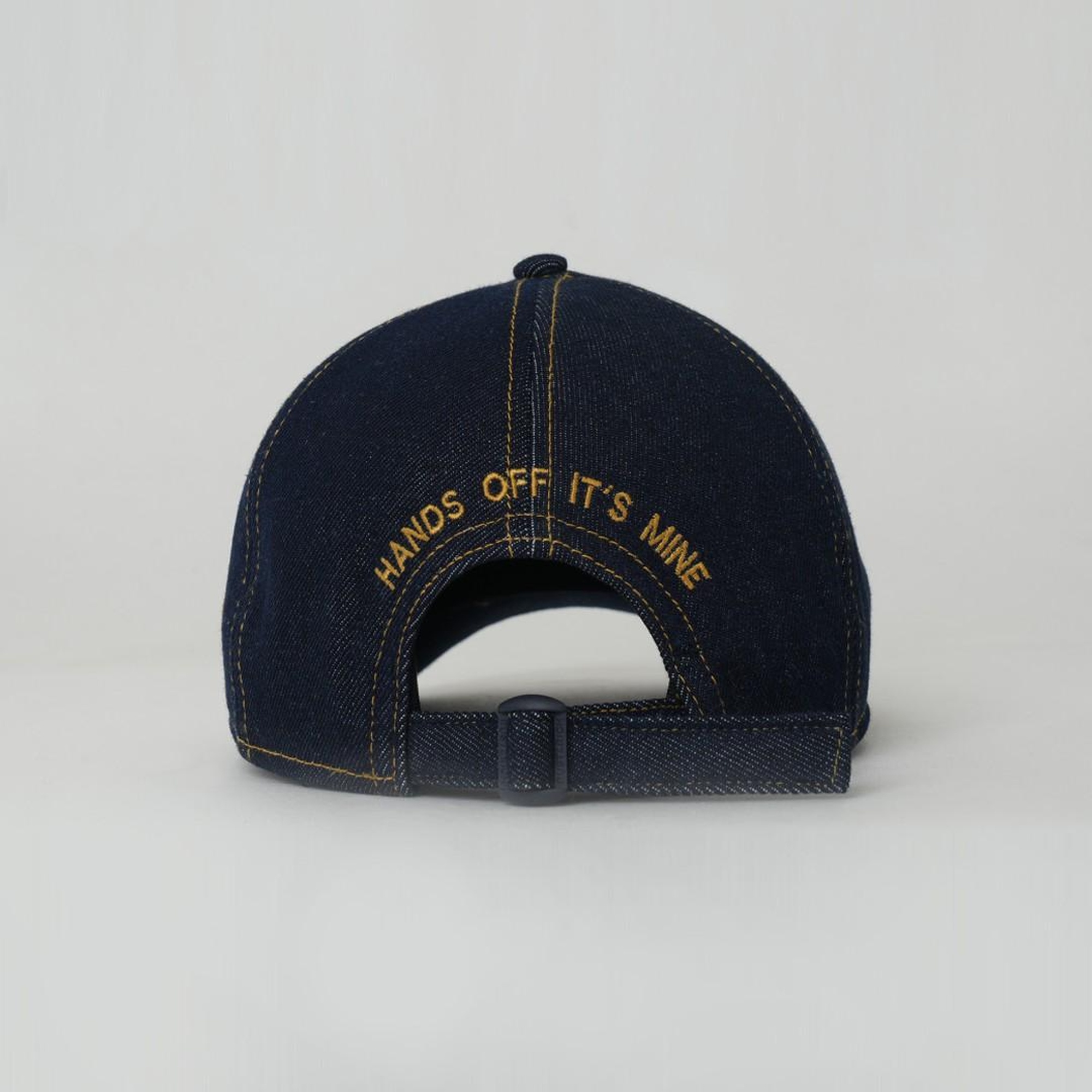 RustandRich Kadın Erkek Denim Casket Şapka-Urban Collection-Hands Off