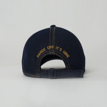  RustandRich Kadın Erkek Denim Casket Şapka-Urban Collection-Hands Off