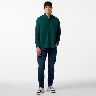  Nautica Erkek Yeşil Classic Fit Gömlek