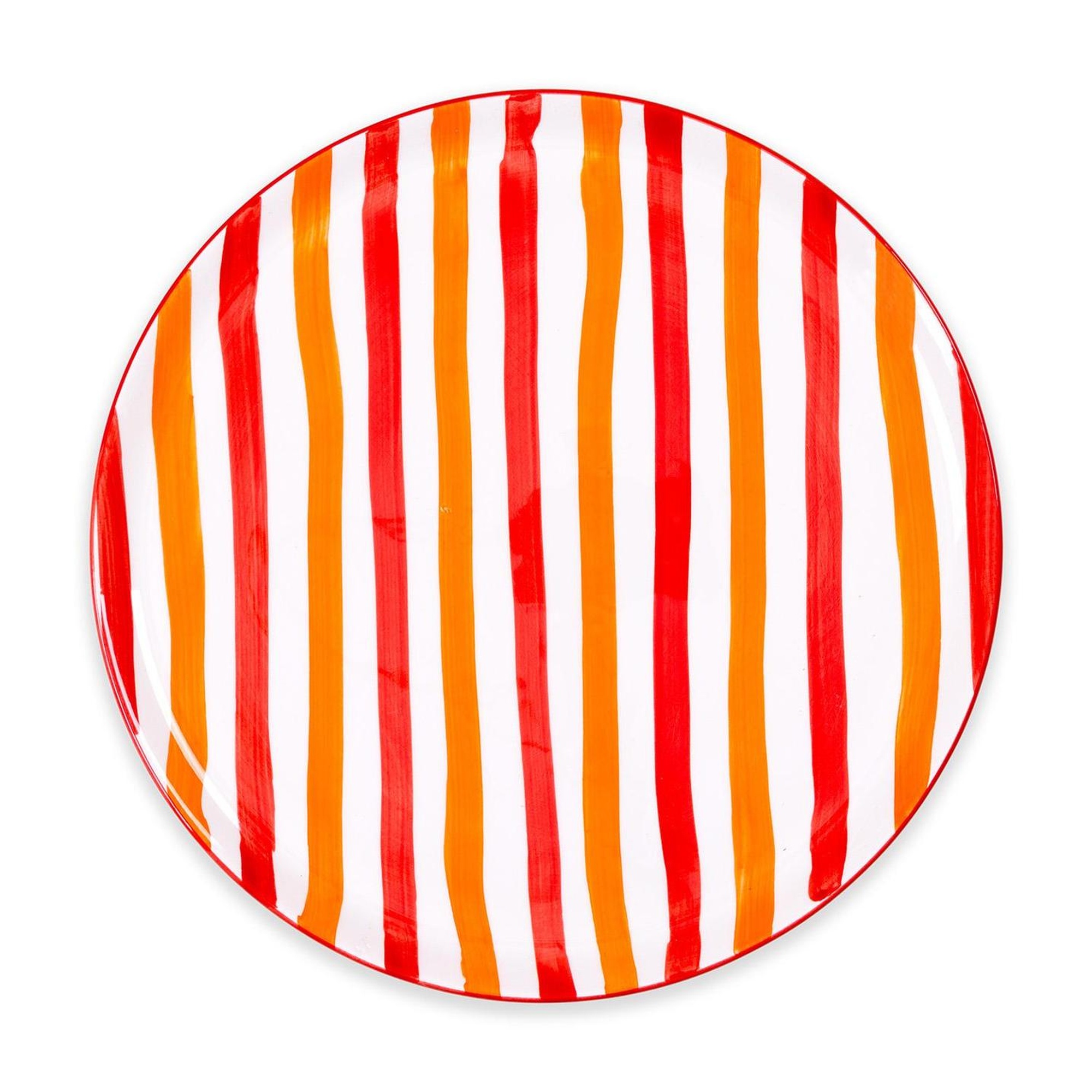 Joy Servis Tabağı Kırmızı 30 cm