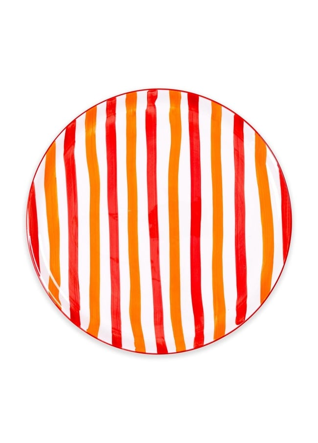  Joy Servis Tabağı Kırmızı 30 cm