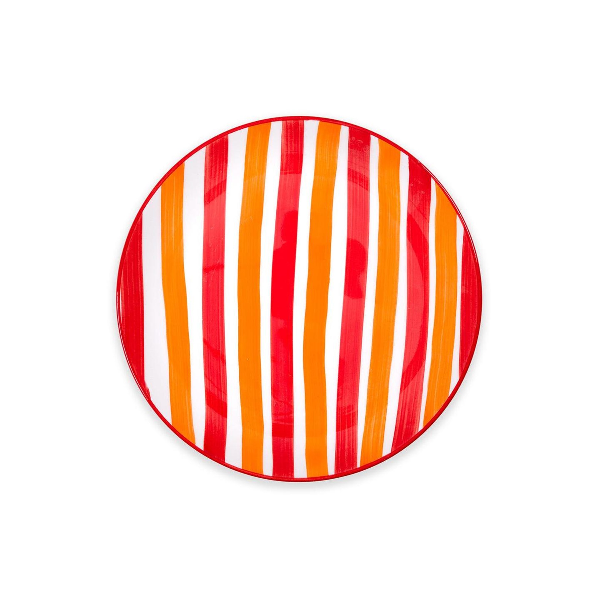 Joy Pasta Tabağı 6lı Set Kırmızı 19 cm