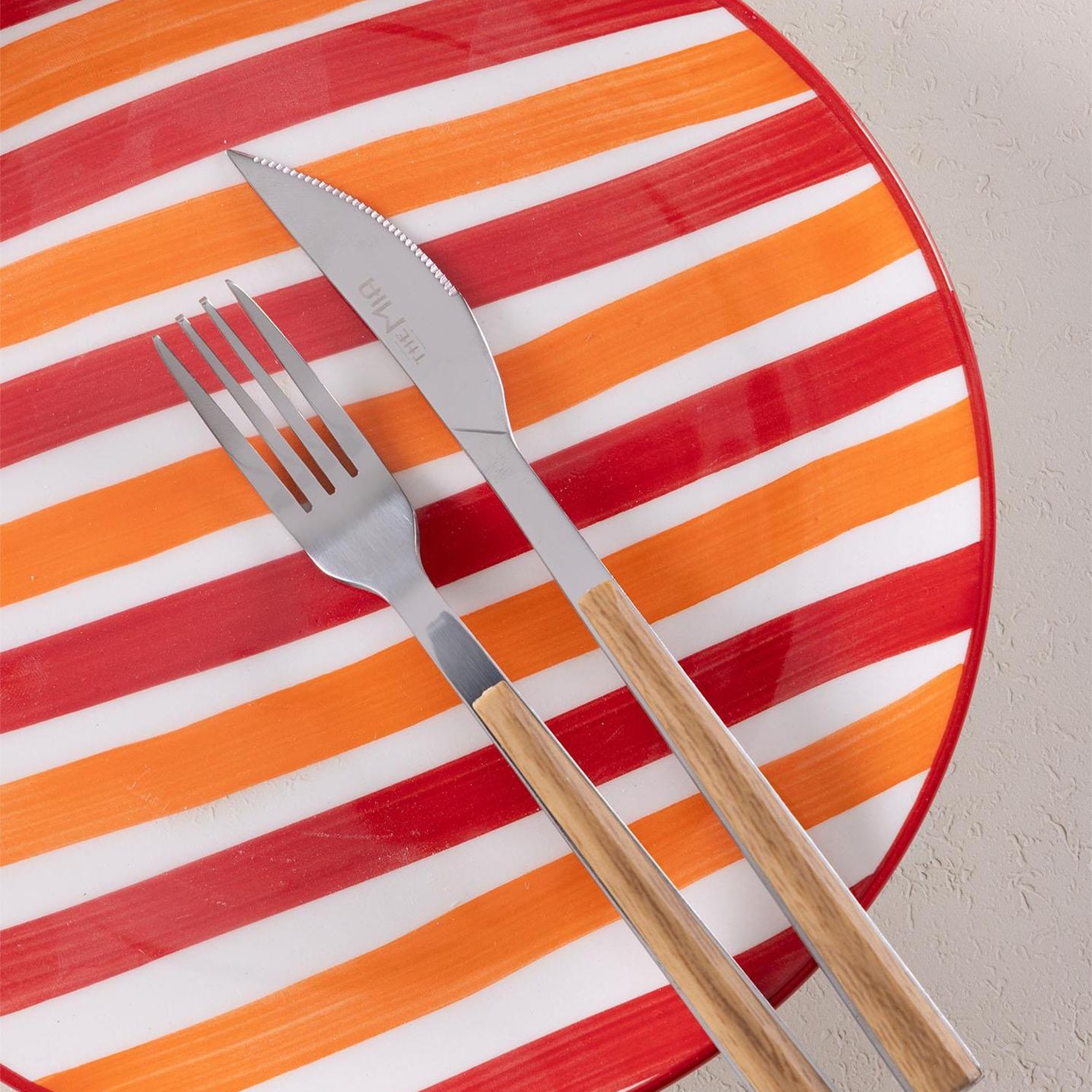 Joy Pasta Tabağı 6lı Set Kırmızı 19 cm